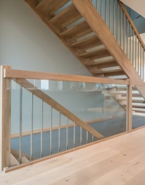 Oak stairs in Norway. Project no. 69