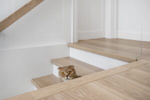 Hardwood Flooring Created by Engineered Oak Boards for Greater Comfort