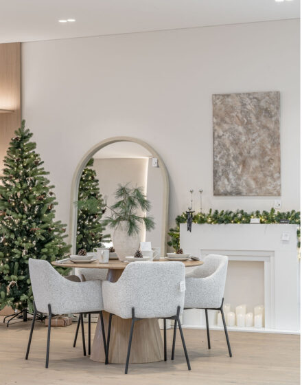 Real Home Vibes: Showroom Showcasing Oak Parquet in the Granola Shade