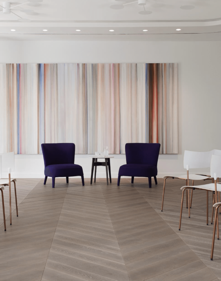 Sophistication in Every Step: The Estonian Embassy in the United States Features Timeless Chevron Parquet